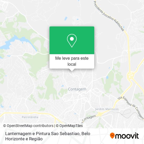 Lanternagem e Pintura Sao Sebastiao mapa