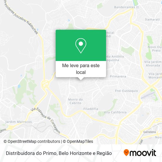 Distribuidora do Primo mapa