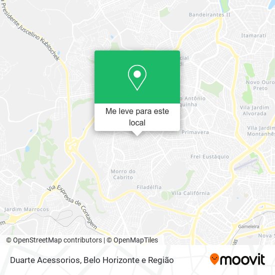 Duarte Acessorios mapa