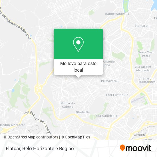 Flatcar mapa