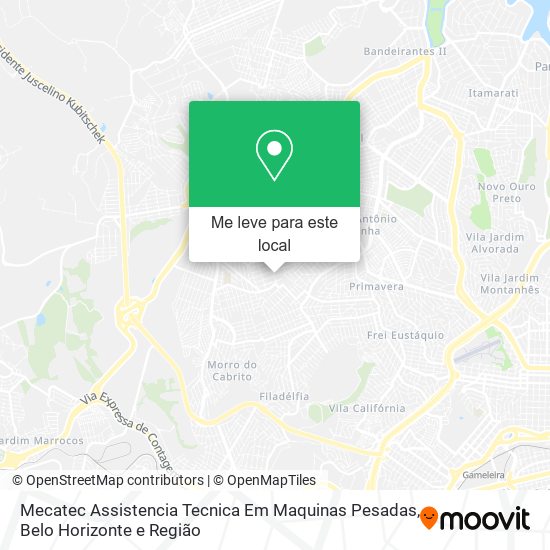Mecatec Assistencia Tecnica Em Maquinas Pesadas mapa