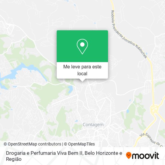 Drogaria e Perfumaria Viva Bem II mapa