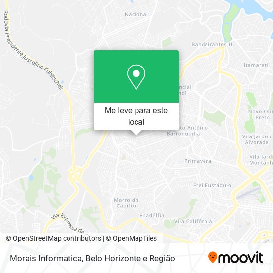 Morais Informatica mapa