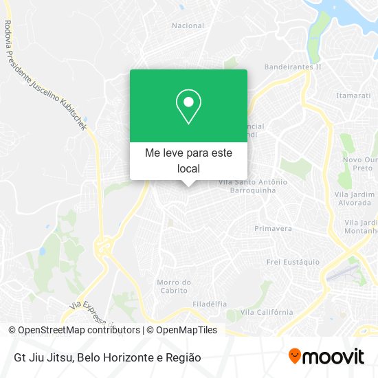Gt Jiu Jitsu mapa
