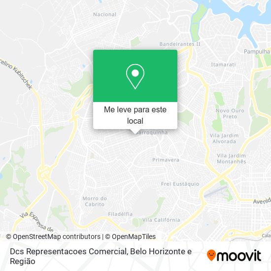 Dcs Representacoes Comercial mapa