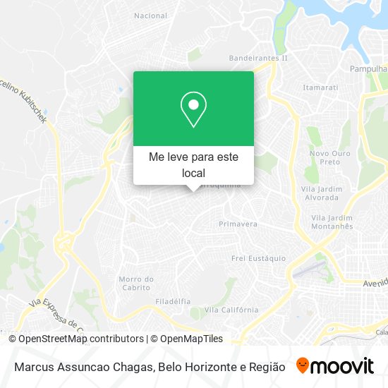 Marcus Assuncao Chagas mapa