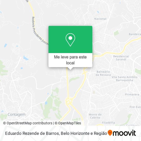 Eduardo Rezende de Barros mapa