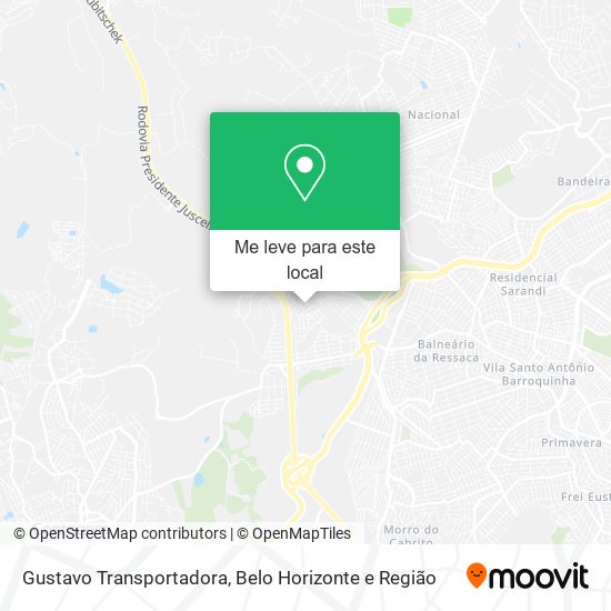 Gustavo Transportadora mapa