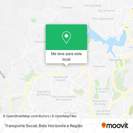 Transporte Social mapa