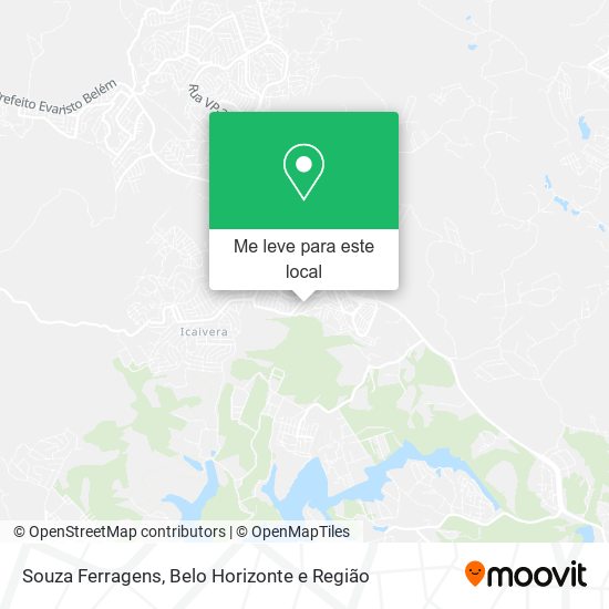 Souza Ferragens mapa