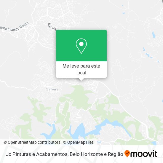 Jc Pinturas e Acabamentos mapa