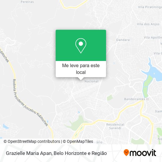 Grazielle Maria Apan mapa