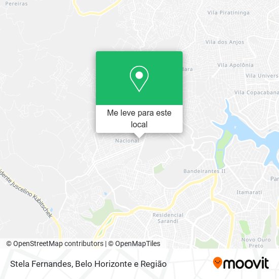 Stela Fernandes mapa