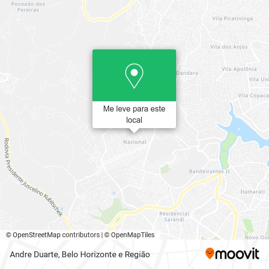 Andre Duarte mapa