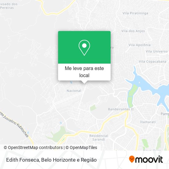 Edith Fonseca mapa