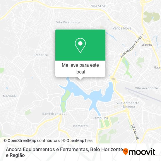 Ancora Equipamentos e Ferramentas mapa
