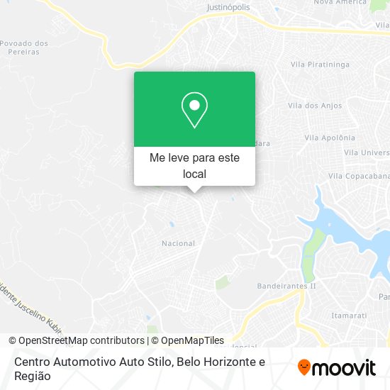 Centro Automotivo Auto Stilo mapa
