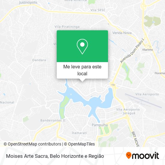 Moises Arte Sacra mapa