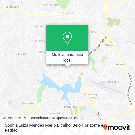 Sophia Luiza Mendes Merlo Bicalho mapa