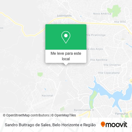 Sandro Buitrago de Sales mapa