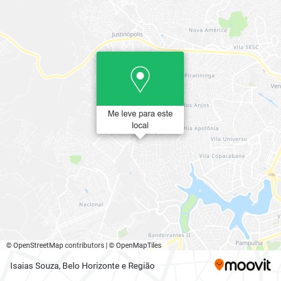 Isaias Souza mapa