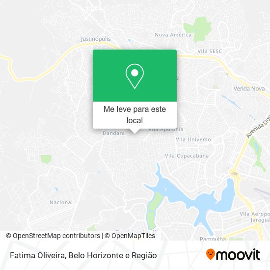 Fatima Oliveira mapa