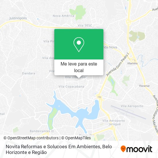 Novita Reformas e Solucoes Em Ambientes mapa
