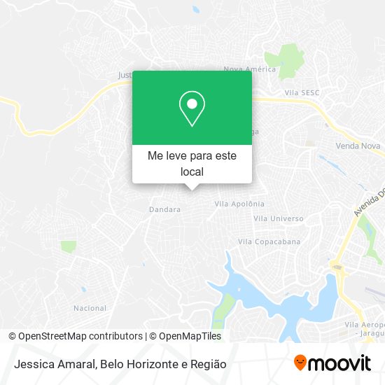 Jessica Amaral mapa