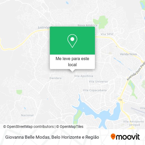 Giovanna Belle Modas mapa