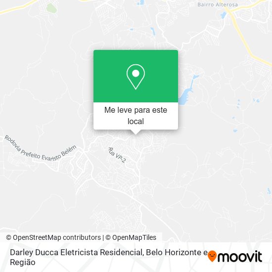 Darley Ducca Eletricista Residencial mapa