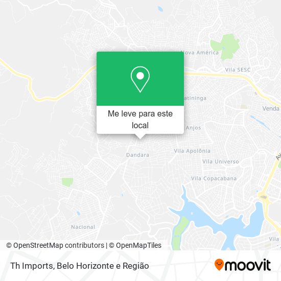 Th Imports mapa