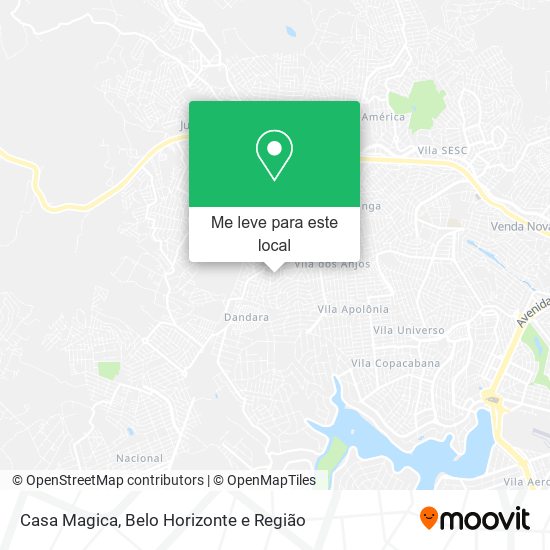 Casa Magica mapa