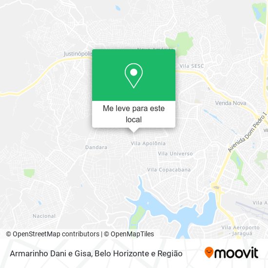 Armarinho Dani e Gisa mapa