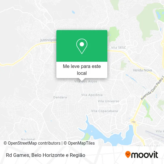 Rd Games mapa