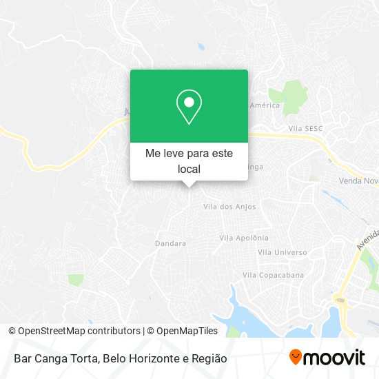 Bar Canga Torta mapa