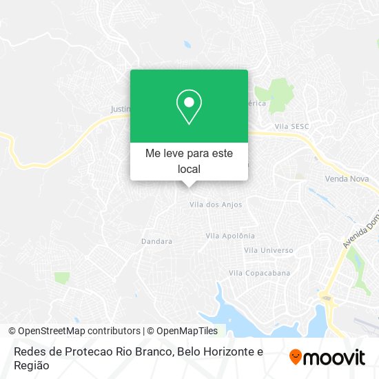 Redes de Protecao Rio Branco mapa