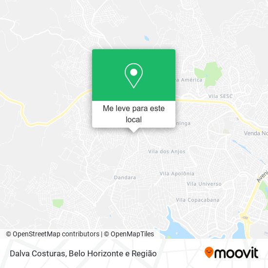 Dalva Costuras mapa