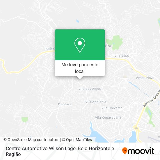 Centro Automotivo Wilson Lage mapa