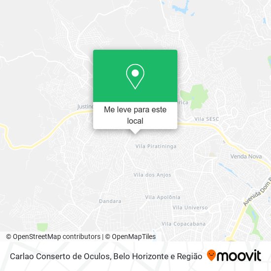 Carlao Conserto de Oculos mapa