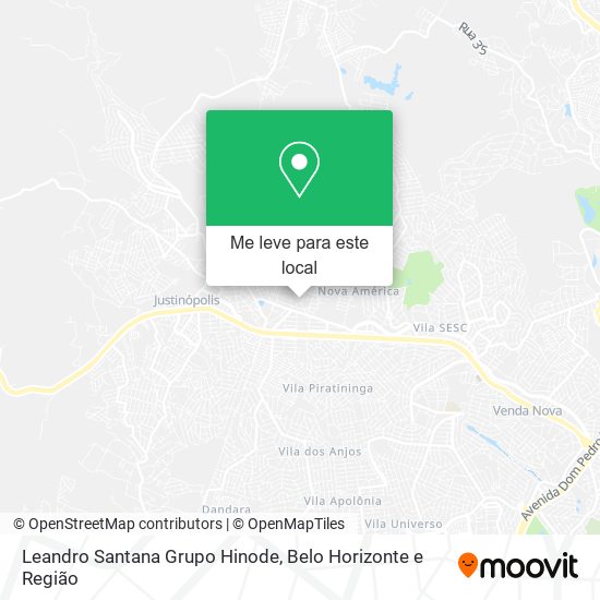 Leandro Santana Grupo Hinode mapa