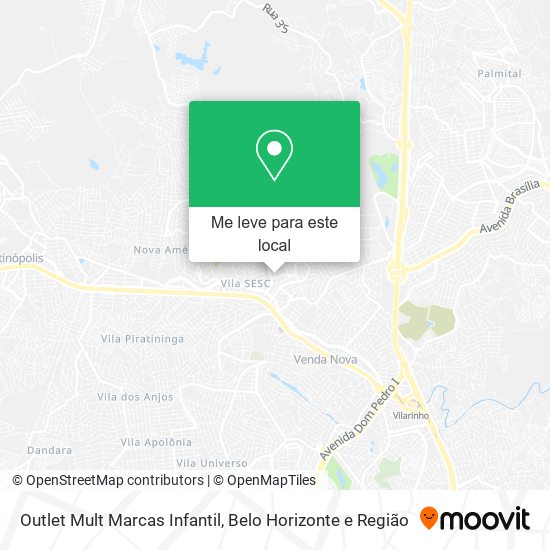 Outlet Mult Marcas Infantil mapa