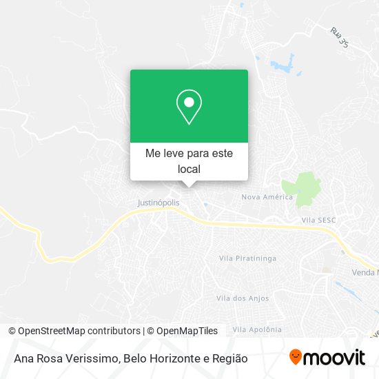 Ana Rosa Verissimo mapa