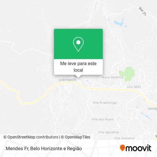 Mendes Fr mapa
