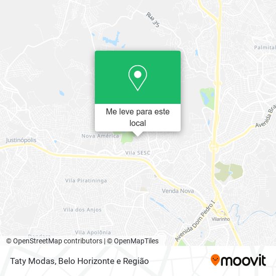 Taty Modas mapa