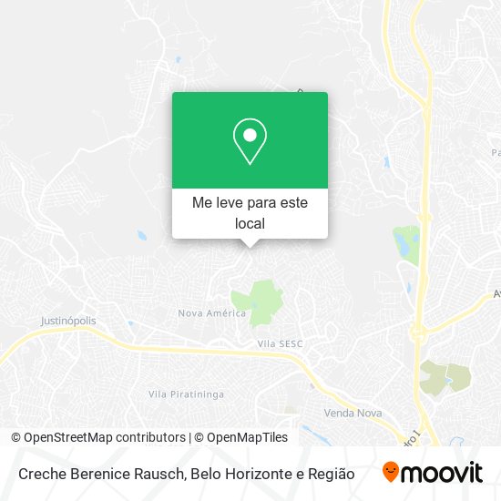 Creche Berenice Rausch mapa