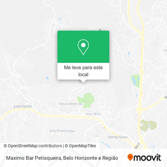 Maximo Bar Petisqueira mapa