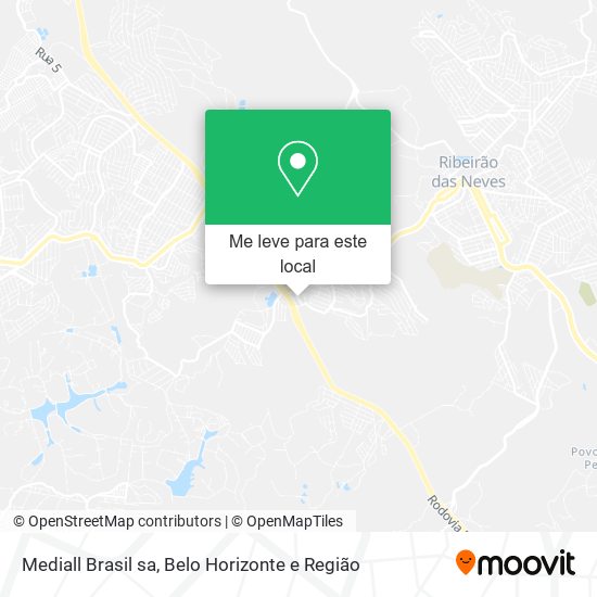 Mediall Brasil sa mapa