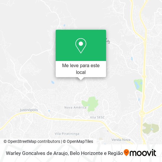Warley Goncalves de Araujo mapa