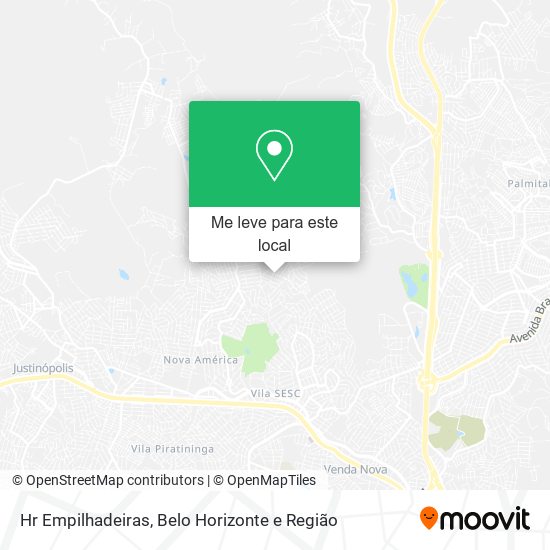 Hr Empilhadeiras mapa