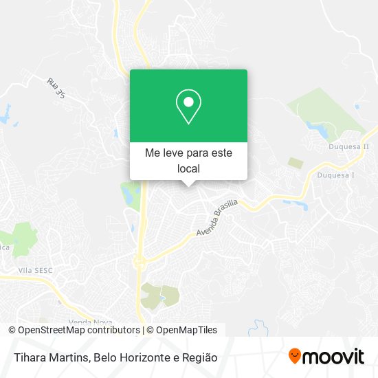 Tihara Martins mapa